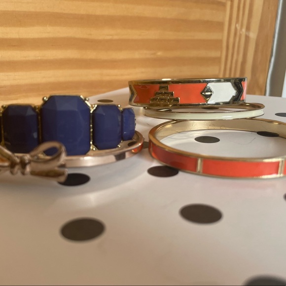 Bundle of mixed bangles bracelets summervibe 5 total - Picture 3 of 10